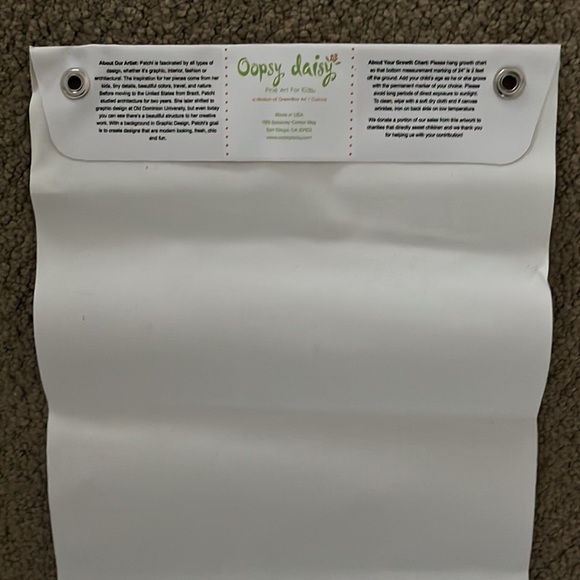 Oopsy Daisy Growth Chart - Picture 4 of 6